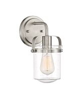 Jaxon 1-Light Wall Sconce in Brushed Nickel