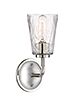 Westwood 1-Light Wall Sconce in Polished Nickel