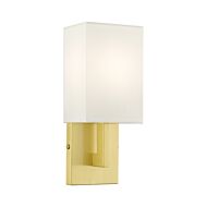 ADA Wall Sconces 1-Light Wall Sconce in Satin Brass