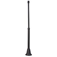 Maxim Lighting Poles 84 Inch Anchor Pole w/ Photo Cell in Black