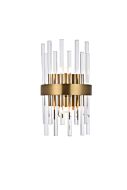 Dallas 2-Light Wall Sconce in Gold