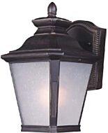 Maxim Lighting Knoxville 11 Inch Outdoor Frosted Seedy Wall Mount in Bronze