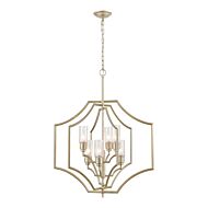 Cheswick 6-Light Chandelier in Aged Silver