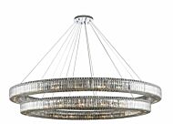 Allegri Rondelle 44 Light Contemporary Chandelier in Polished Chrome
