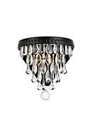 Nordic 1-Light Wall Sconce in Black