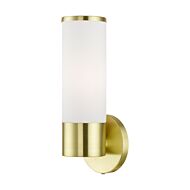 Lindale 1-Light Wall Sconce in Satin Brass