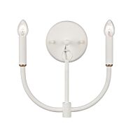 Continuance 2-Light Wall Sconce in White Coral
