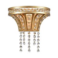 Fantania 1-Light Wall Sconce in Champagne Gold