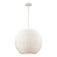 Sophie 3-Light Pendant in White Coral
