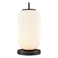 DVI Mount Pearl 1-Light Table Lamp in Graphite