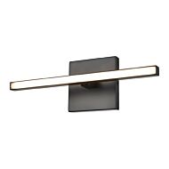 DVI Gammahydrae Ac LED 1-Light LED Wall Sconce in Graphite