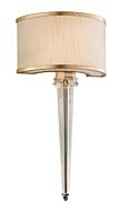 Corbett Harlow 2 Light Wall Sconce in Tranquility Silver Leaf