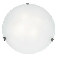 Access Atom 3 Light Ceiling Light in Brushed Steel