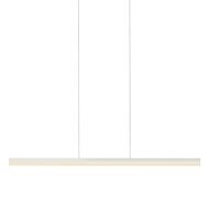 Sonneman Stiletto 44.25 Inch LED Pendant in Satin White