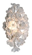 Jasmine 1-Light LED Wall Sconce in Silver Leaf