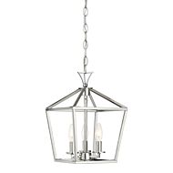 Townsend 3-Light Pendant in Polished Nickel