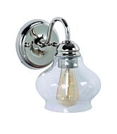 Craftmade Yorktown 9 Inch Wall Sconce in Polished Nickel