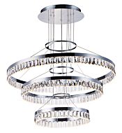 Maxim Icycle Pendant Light in Polished Chrome