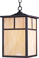 Maxim Lighting Coldwater 15 Inch Outdoor Hanging Light in Black