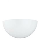 Sea Gull Decorative Wall Sconce 7 Inch Wall Sconce in White