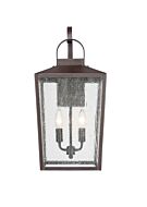 Devens 2-Light Outdoor Wall Sconce in Powder Coated Bronze