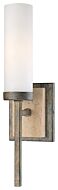 Minka Lavery Compositions 15 Inch Wall Sconce in Aged Patina Iron