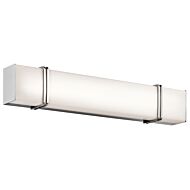 Kichler Impello LED 30 Inch Bathroom Vanity Light in Chrome