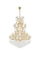 Maria Theresa 61-Light 6Chandelier in Gold