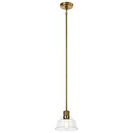 Eastmont 1-Light Mini Pendant in Brushed Brass