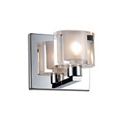 CWI Tina 1 Light Wall Sconce With Chrome Finish