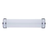 Maxim Lighting  LED 25 Inch White Wall Sconce in Satin Nickel
