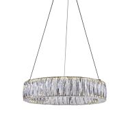 CWI Lighting Juno LED Chandelier with Chrome finish