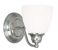 Somerville 1-Light Wall Sconce in Brushed Nickel