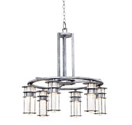 Kalco Anchorage 6 Light Chandelier in Rugged Iron