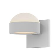 Sonneman REALS 3.25 Inch 2 Light Up/Down LED Wall Sconce in Textured White