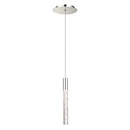 Modern Forms Magic 1 Light Pendant in Polished Nickel