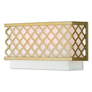 Arabesque 2-Light Wall Sconce in Soft Gold