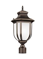Sea Gull Childress 21 Inch Outdoor Post Light in Antique Bronze