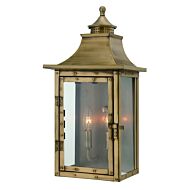 St. Charles 2-Light Wall Sconce in Aged Brass