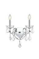 St. Francis 2-Light Wall Sconce in Chrome