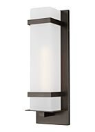 Sea Gull Alban LED Outdoor Wall Light in Antique Bronze