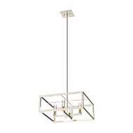 DVI Sambre 4-Light Pendant in Multiple Finishes and Buffed Nickel