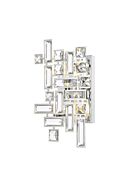 Picasso 2-Light Wall Sconce in Chrome