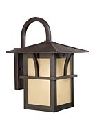 Sea Gull Medford Lakes 17 Inch Outdoor Wall Light in Statuary Bronze
