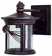 The Great Outdoors Abbey Lane Outdoor Wall Light in Iron Oxide
