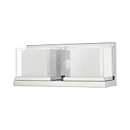 Duval 2-Light Bathroom Vanity Light in Polished Chrome