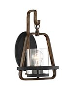 Ryder 1-Light Wall Sconce in Forged Black