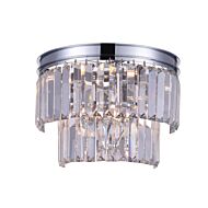 CWI Lighting Weiss 4 Light Wall Sconce with Chrome finish