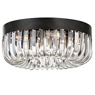Alister 5-Light Ceiling Mount in Charcoal Bronze