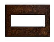 LeGrand adorne Hubbardton Forge Bronze 3 Opening Wall Plate
